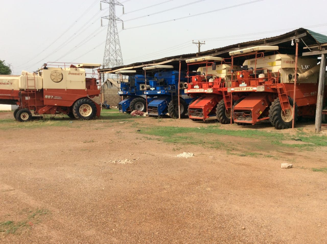 The workshop and equipment store